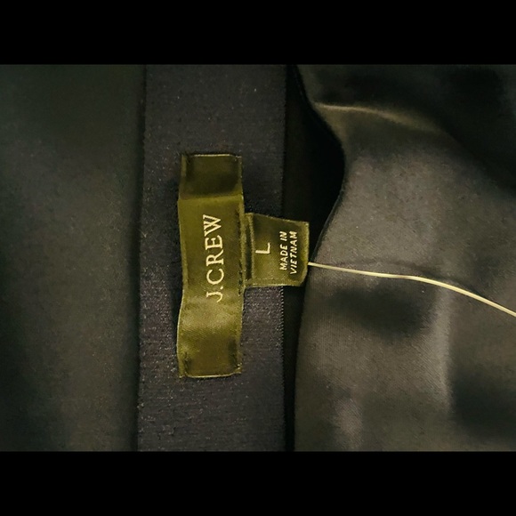 JCrew Beautiful Sheer free flow Navy blue skirt - Picture 2 of 2